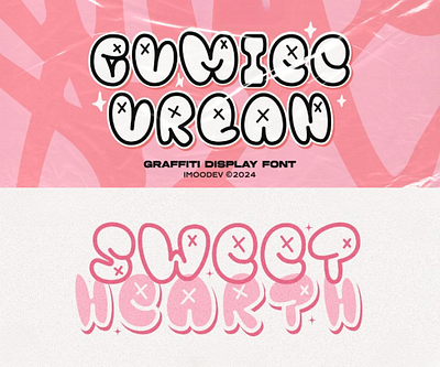 Gumiec Urban - Graffiti Bubble Font urban