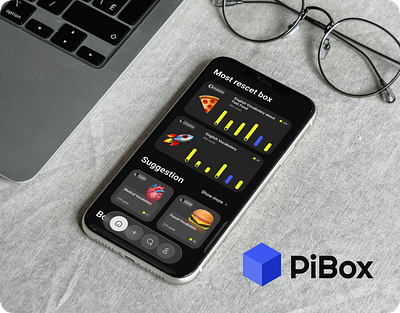 PiBox - Learning card logo ui