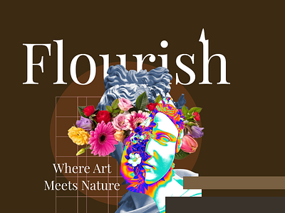 Where Art Meets Nature art art design artistic graphic design graphics graphics art layout layout graphics