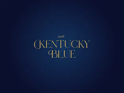 Kentucky Blue Bourbon Branding bourbon brand design brand identity brand identity design branding design illustration liquor logo logo design logo designer luxury minimilism minimilist whiskey