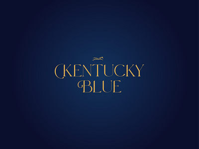 Kentucky Blue Bourbon Branding bourbon brand design brand identity brand identity design branding design illustration liquor logo logo design logo designer luxury minimilism minimilist whiskey