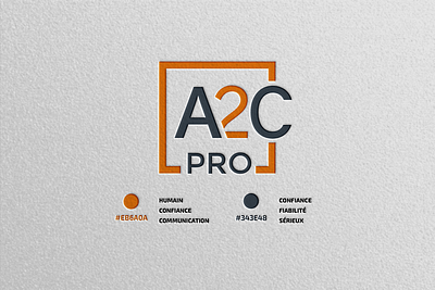 Logo A2C PRO branding graphic design logo