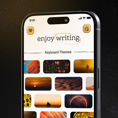 Fonty - Custom Keyboard App adobexd app application branding custom font dark design figma font graphic design illustration keyboard mobile ui ui ux user interface