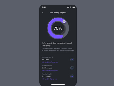 Fitpulse- Health Tracking Mobile App fitnessapp fitnessdesign fitnessmobileapp fitnesstracker fitnesstrackingmobileapp fitnessui health healthfitness healthtracker mobileapps neumorphism neumorphismdesign neumorphismmobileapp running swimming trackers uidesign userinterface