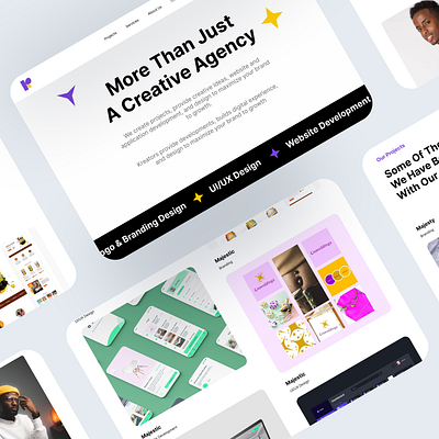 Creative Agency Website about us agency agencywebsite app creative creativeagency creativeagencywebsite design digital product productdesign projects services ui uiux website