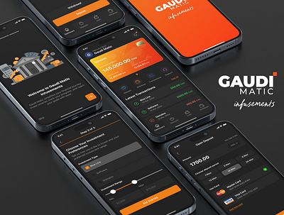 🤑 Gaudi - Investing mobile app concept app design branding design figma illustration mobile design ui ui design ux design web design