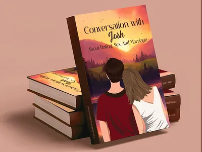 Conversation with Josh arist book cover book cover design book design book designer illustration