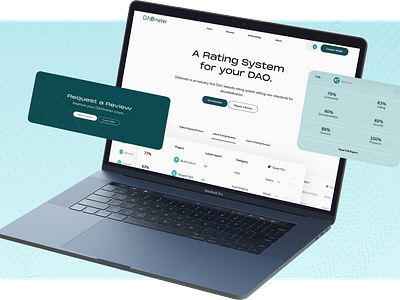 Rate a DAO or request a review app design ui ux web3