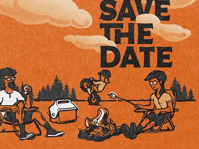 Hardcore 24 2024 - Tralhead Series bicycle camp campfire camping chill family fire hardcore 24 hc24 marshmallow mountain bike race sky smores treeline trees wheelie