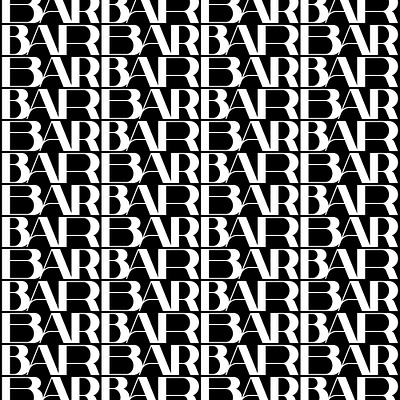 BARBAR Pattern barbar barber barbershop branding clean design identity lettering logo luxury minimal pattern rebranding serif type typography