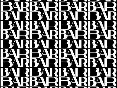 BARBAR Pattern barbar barber barbershop branding clean design identity lettering logo luxury minimal pattern rebranding serif type typography