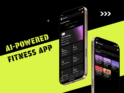 AI-Powered Fitness App fitness app ui