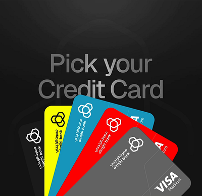 Compare & Choose Your Credit Card - UI Design card card ui credit card ui ui design visa card