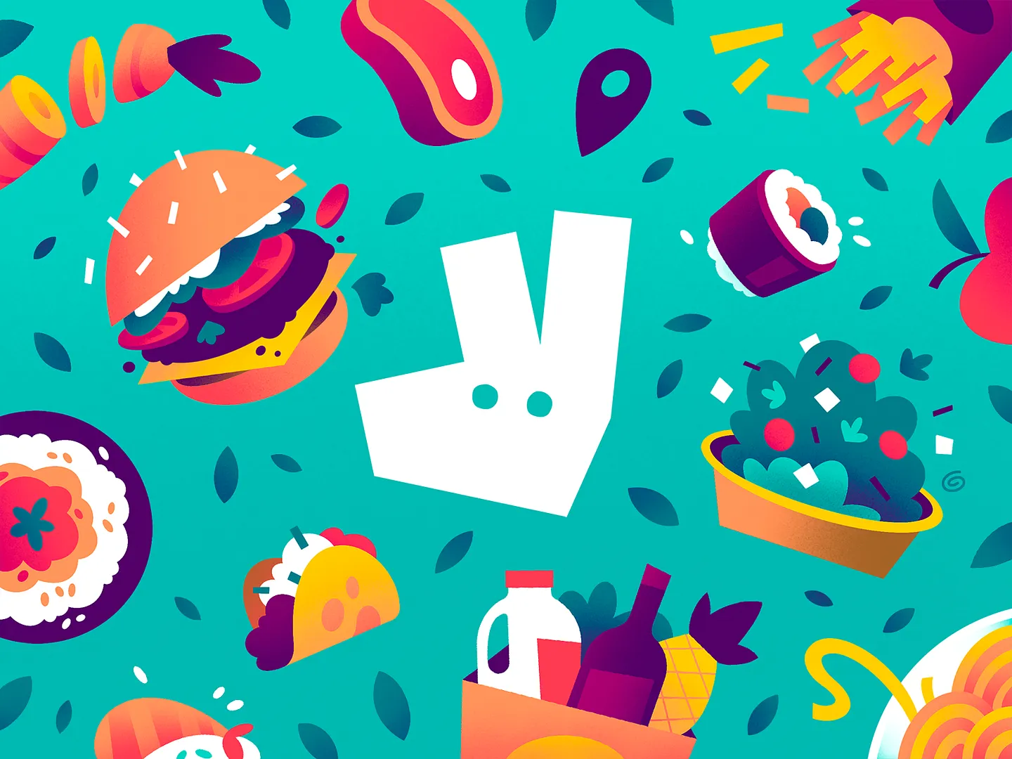 Vibrant Food Delivery Website Design Inspiration