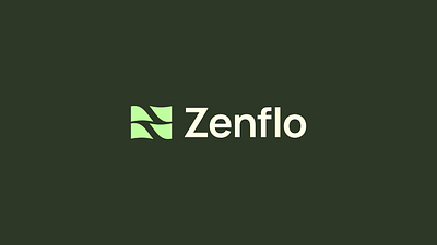 Zenflo Logo Design art branding cool design flat graphic design green color icon illustration logo meditation modern olive green playful simple trendy trustworthy vector visual z letter