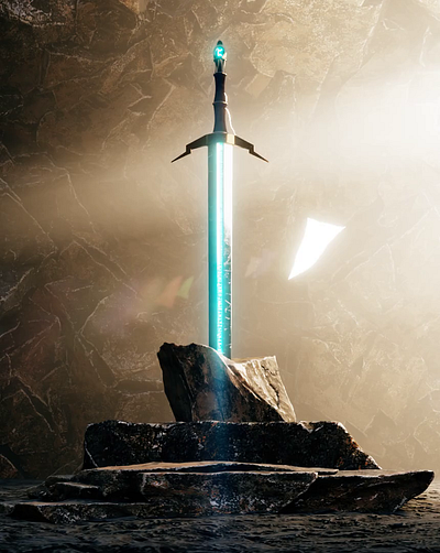 sword animation made in blender 3d 3d artist animation animator blender brand brand identity branding character animation design graphic design graphic designer illustration logo motion graphics ui vector