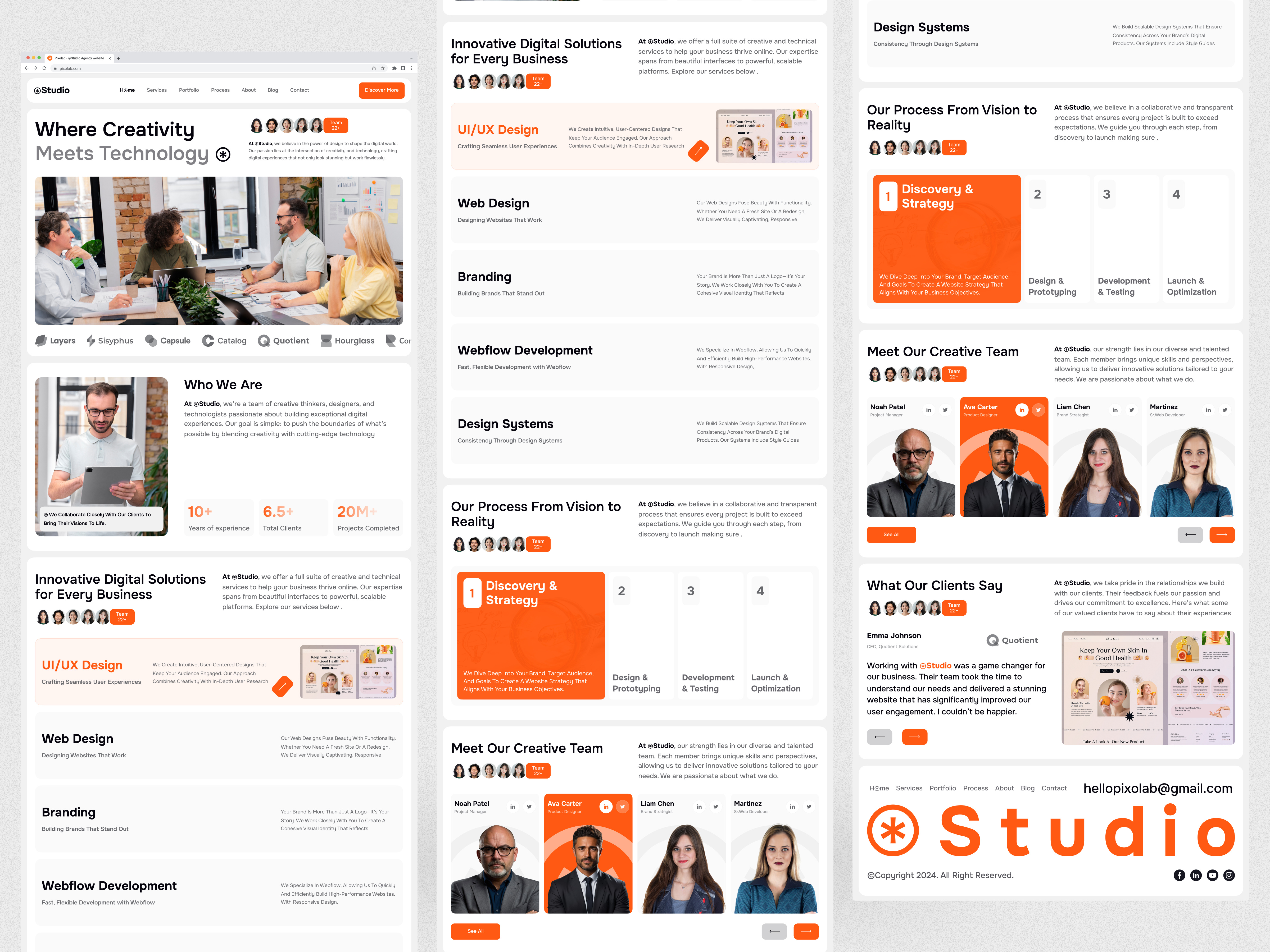 Example of Website Design