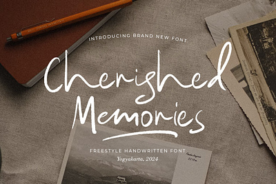 Cherished Memories Handwritten freebies web font