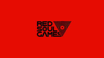 Red Soul Games logo branding games graphic design logo typography