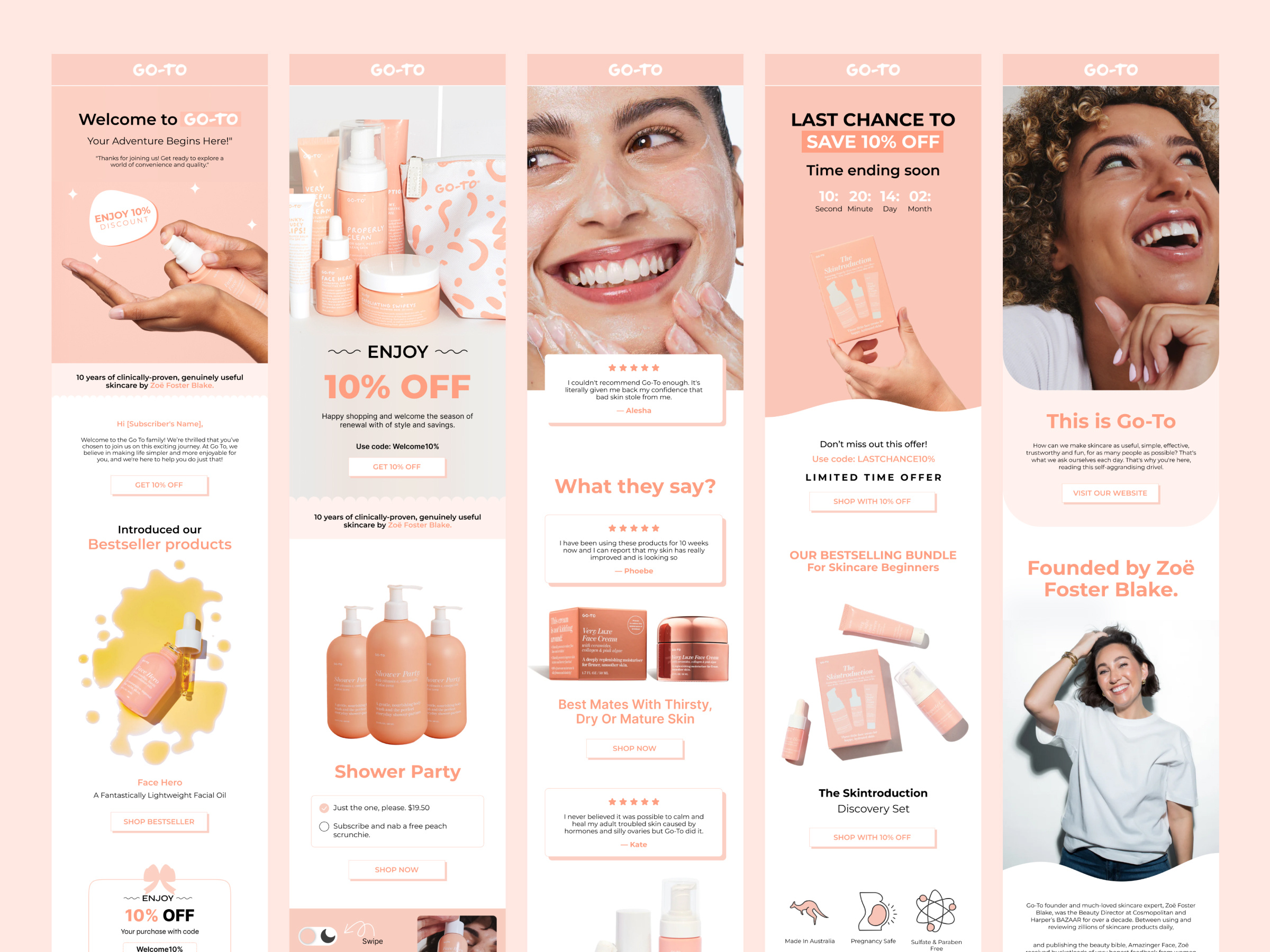 Example of I Will Design Klaviyo Email Design