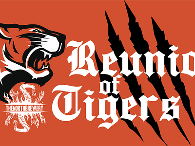 UE tiger banner. banner