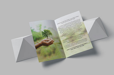 Environmental Post Card Design branding graphic design