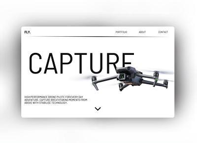 DRONE WEBSITE branding graphic design site ui web website