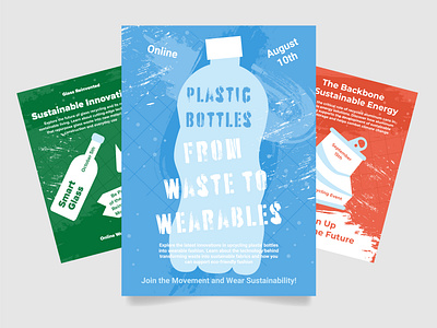 Reasonable use of waste banner design graphic design illustration recycling vector waste