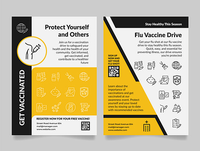 The benefits of vaccination banner benefits branding design graphic design illustration poster vaccination vector