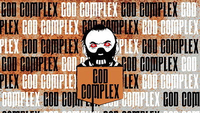 God Complex promo art branding packaging