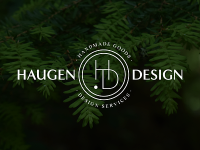 Haugen Design Logo branding graphic design logo