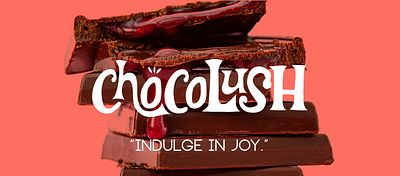 ChocoLush - Visual Identity brand design branding chocolate design graphic design logo visual identity