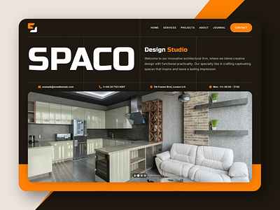 SPACO - Framer Architecture Template architect architecture design studio framer interior design interior designer landscaping portfolio template webdesign website