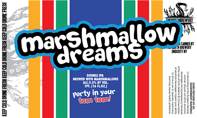 Marshmallow Dreams can art packaging production