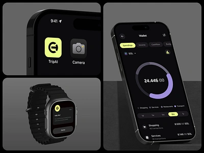 Qure branding interaction app best brand design billboard design brand design branding crypto app crypto branding crypto currency crypto exchange crypto wallet design graphic design illustration ios mobile mobile design solana top brand design ui ux