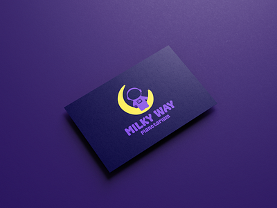 Milky Way┃Logo branding design galaxy graphic design identity logo milky way planetarium ui ux