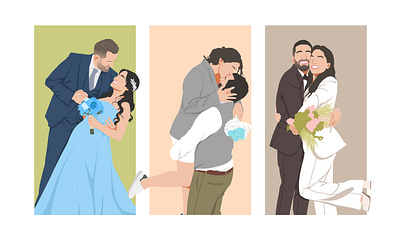 Couple love Photo aesthetic illustrationfromphoto minimalism minimalistart phototoillustration portait simpledesign