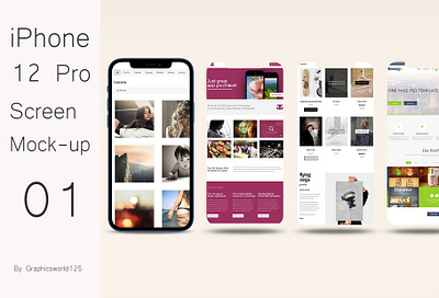 iPhone 12 Pro Screen Mock-up 01 iphone 16