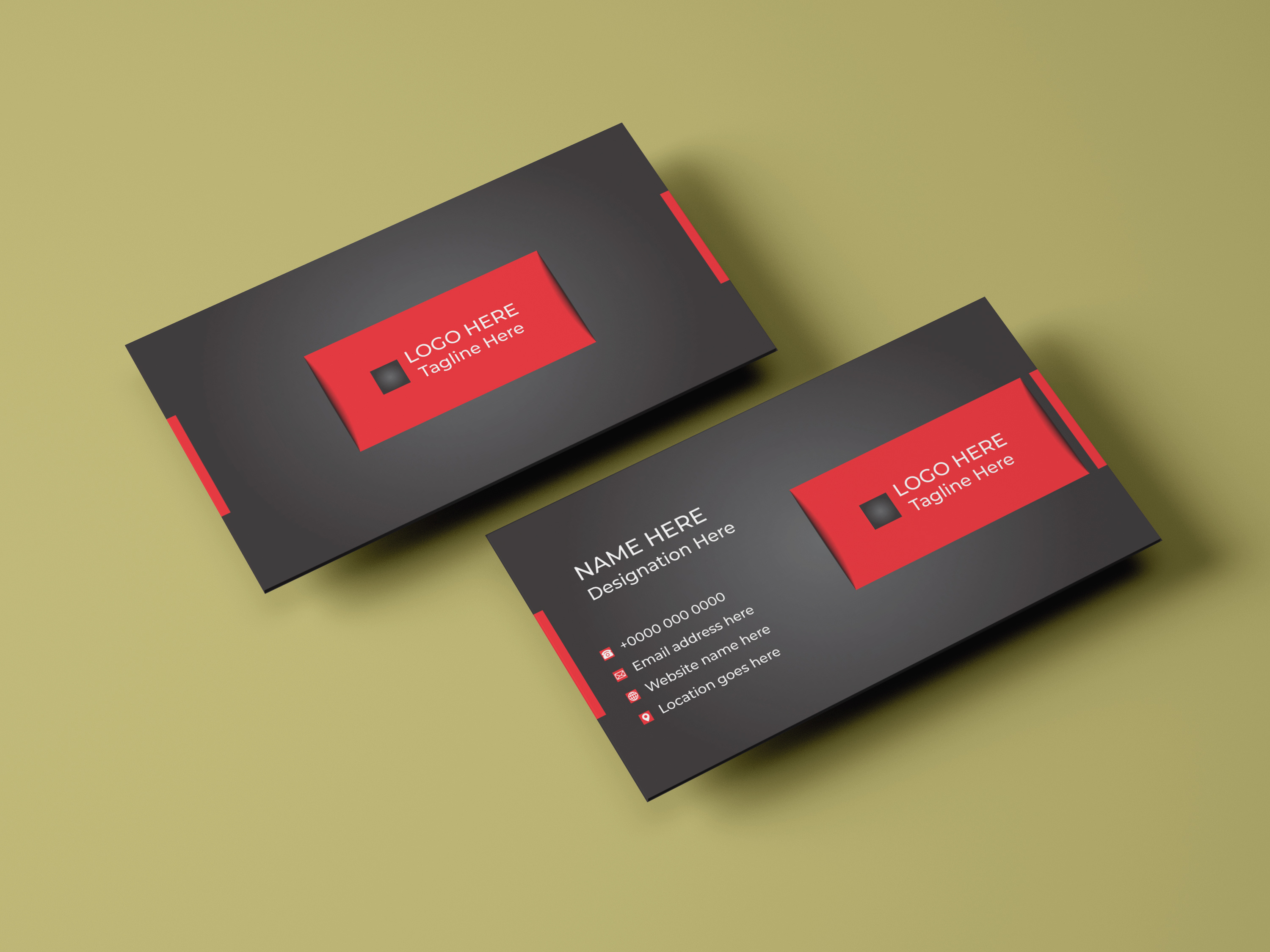 Example of Business Card Design