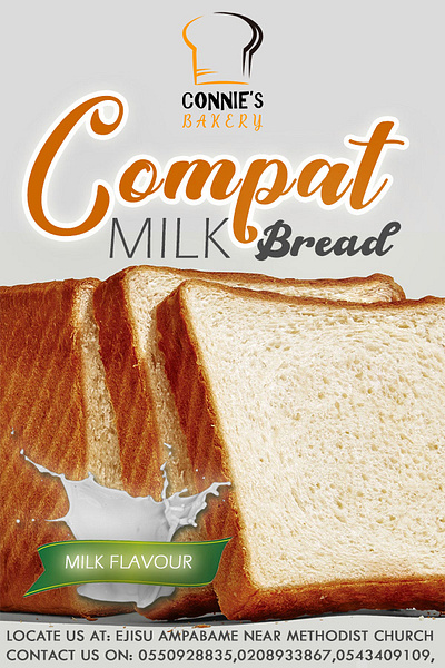 Compat Milk Bread branding graphic design logo