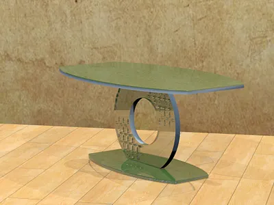 Table ring 3d graphic design interior tables