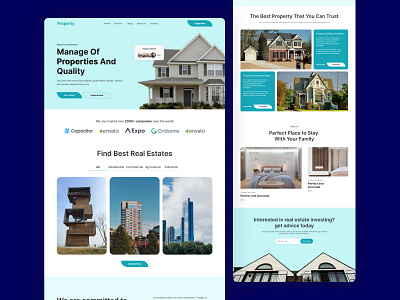 REAL ESTATE WEBSITE DESIGN figma figma website graphic design landing page design ui ui ux design ux design website design website ui ux