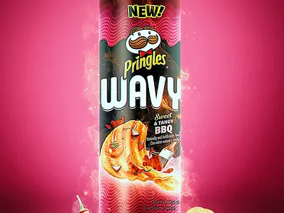 PROMOTIONAL FLYER PRINGLES WAVY FOR PRINGLES