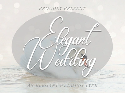 Elegant Wedding Font card design font invitation font lovely font wedding girly luxury website