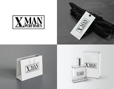 XL MAN PERFUMES Logo Design 3d animation branding design graphic design illustration logo motion graphics perfumes logo design typography ui ux vector xl man perfumes logo design