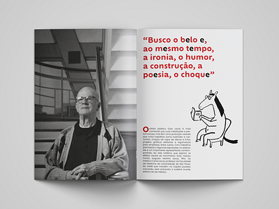 Interview with Guto Lacaz – Layout Design adobe indesign artist diagramação editorial editorial design entrevista graphic design guto lacaz interview layout layout design magazine revista