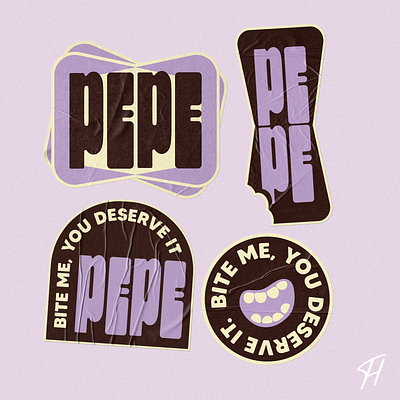 Pepe Chocolate branding chocolate graphic design illustration logo design logos stickers t shirt design