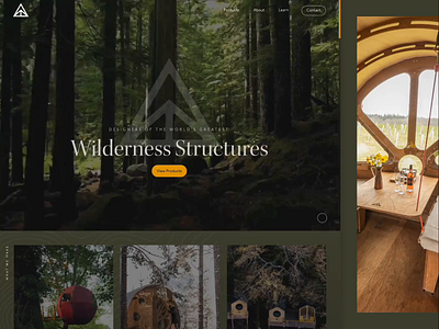 Tree Tents - Website Redesign adventure ecommerce outdoor shopify web design website