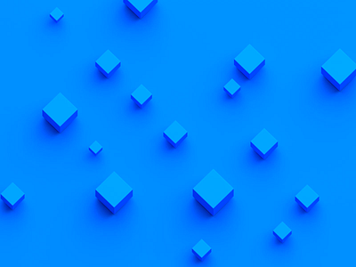 Cubes 3d abstract animation background blender blocks blue color branding clean cover cubes design geometric grid loop motion graphics render shape simple template