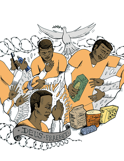 El Refugio: The Seedbag Story illustration immigration detention zine